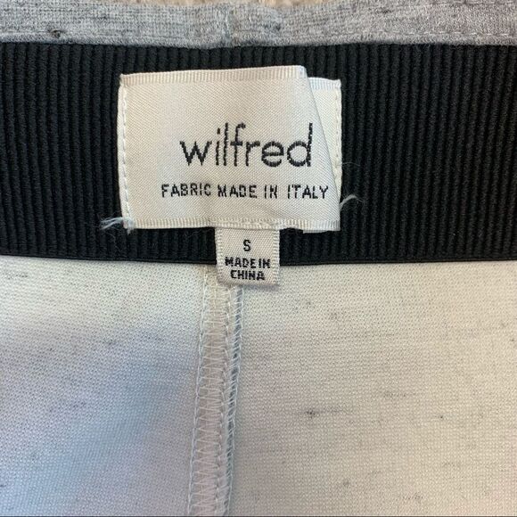 Aritzia Wilfred stretchy gray Lis midi skirt size small - Picture 6 of 11